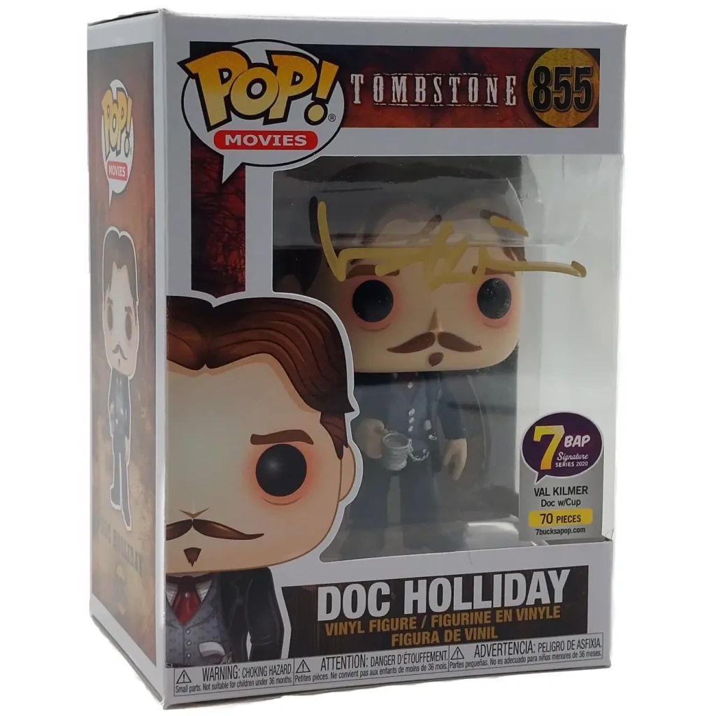 Val Kilmer signierter Doc Holliday Funko