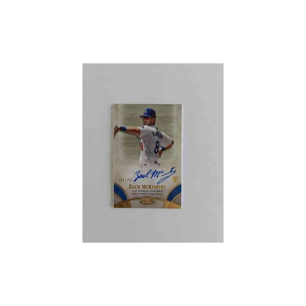 Zach Mckinstry 2021 Topps Signierte Rookie Card