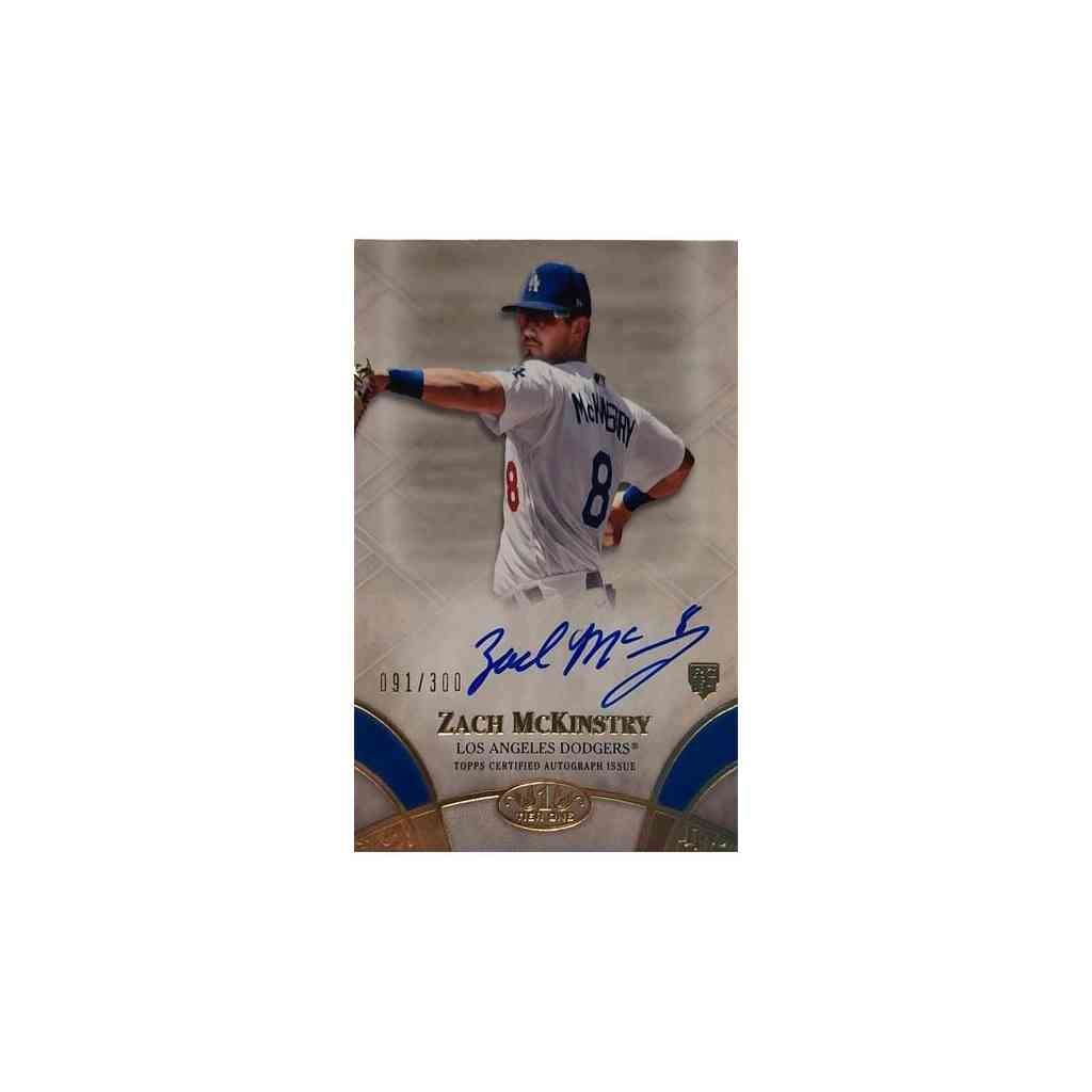 Zach Mckinstry 2021 Topps Signierte Rookie Card