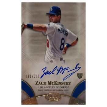 Zach Mckinstry 2021 Topps Signierte Rookie Card