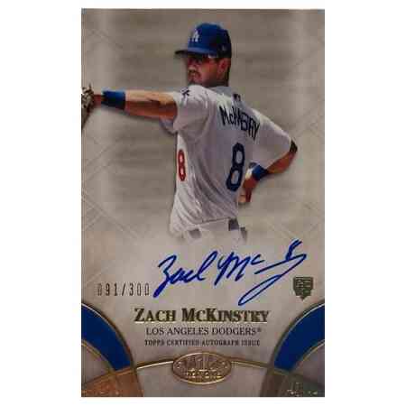 Zach Mckinstry 2021 Topps Signierte Rookie Card