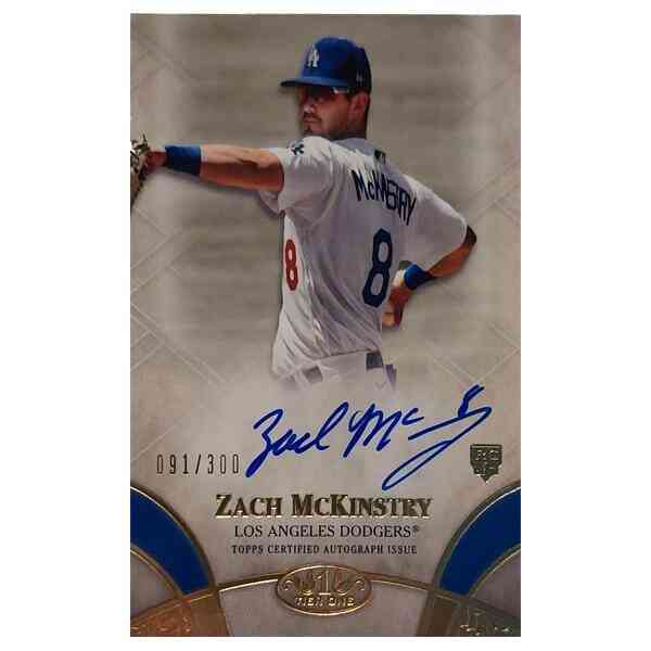 Zach Mckinstry 2021 Topps Signierte Rookie Card
