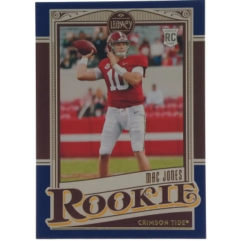 2021 Panini Mac Jones Legacy Rookie Card