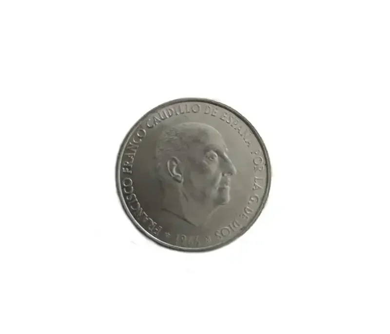 General Franco 1966 Spanien 100 Peseten Münze