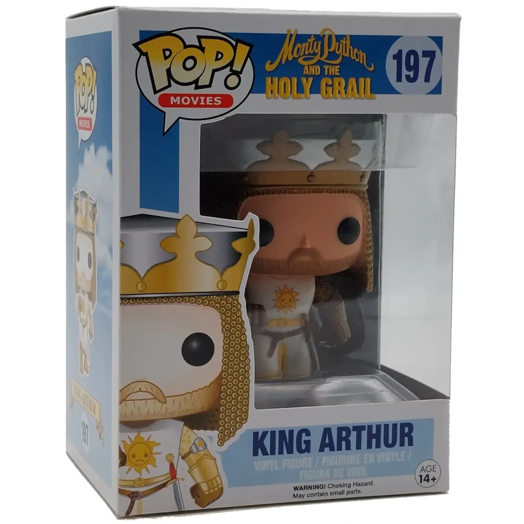 Monty Python Holy Grail King Arthur Funko