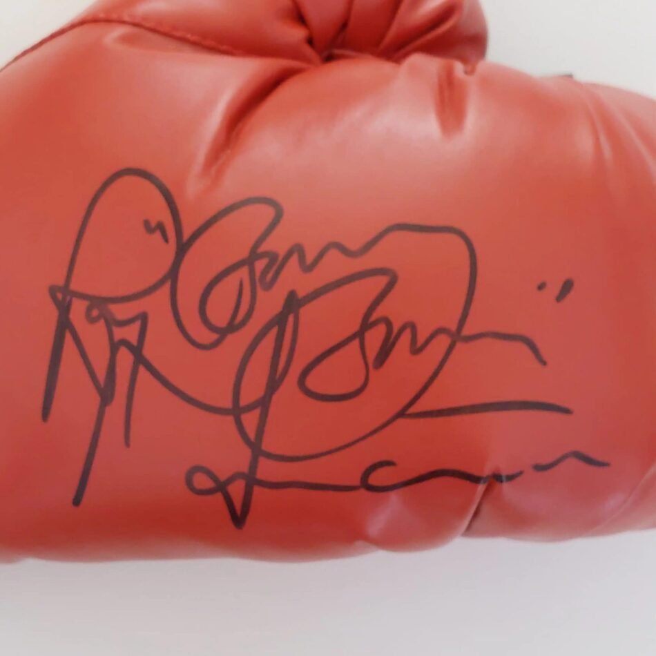 Ray ,,Boom Boom" Mancini signierter Boxing Glove