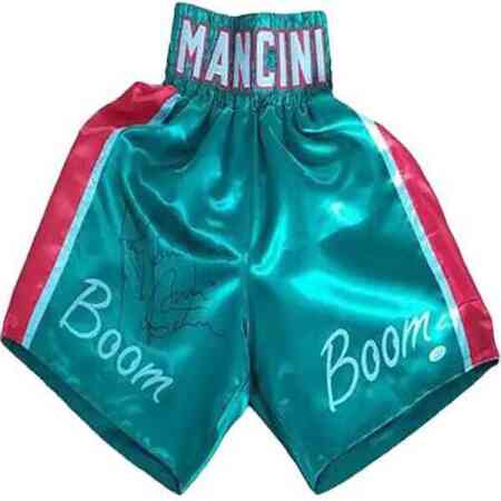 Ray Mancini Signierte Boxer Shorts