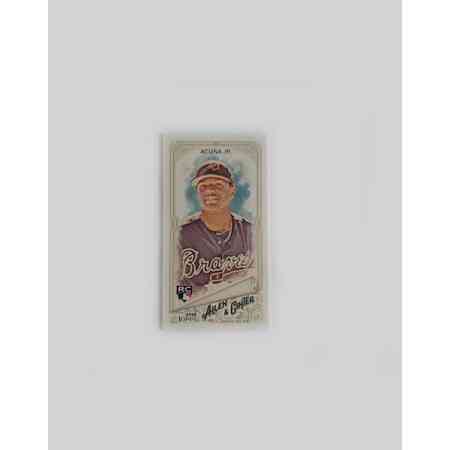 2018 Topps Ronald Acuna Jr Mini Rookie Card