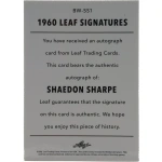 Shaedon Sharpe Signierte Rookie Card
