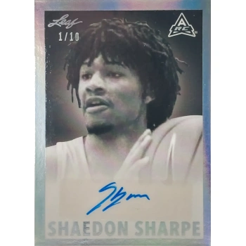 Shaedon Sharpe Signierte Rookie Card