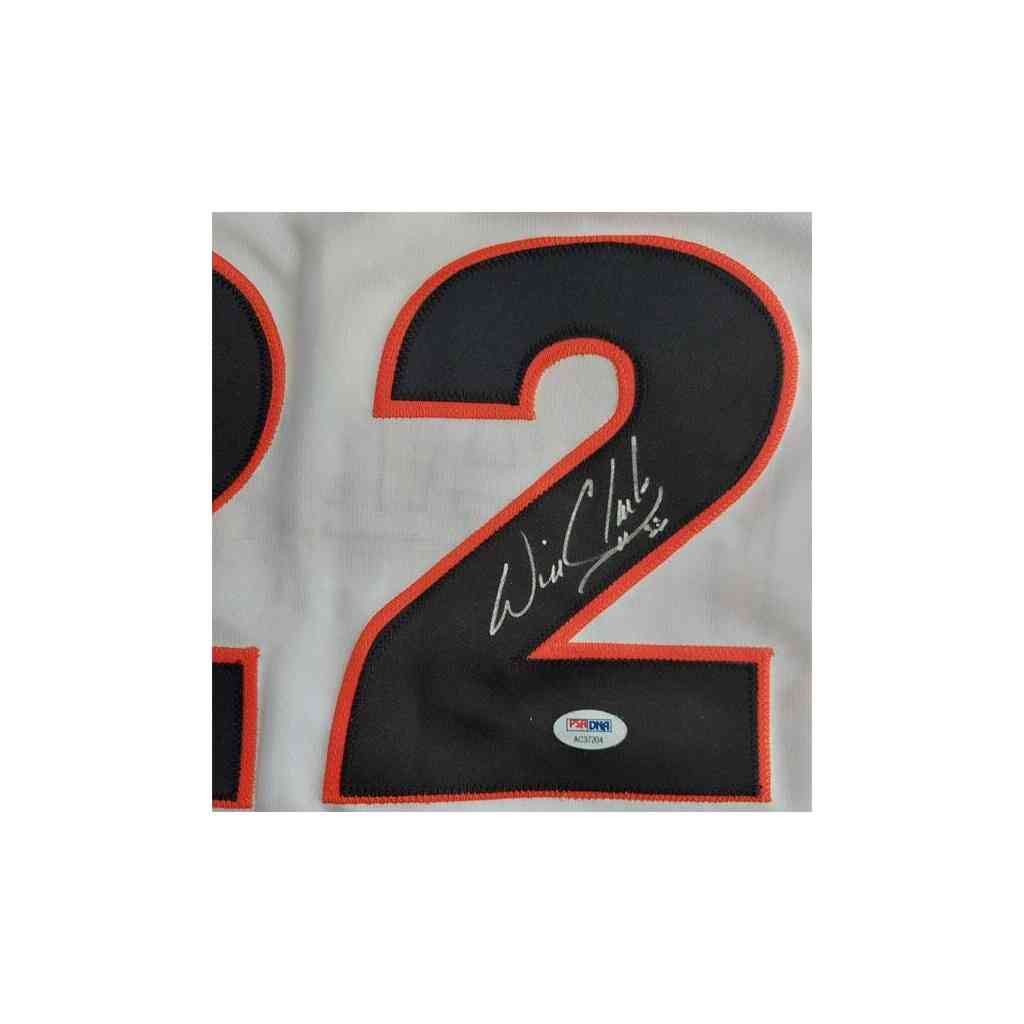 Will Clark Signiertes San Francisco Giants Jersey
