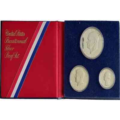 United States Bicentennial Silber Proof Münzsatz