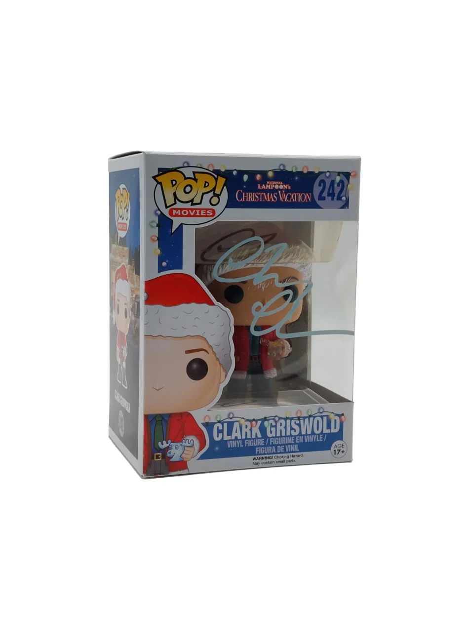 Chevy Chase Signierter Clark Griswold Funko