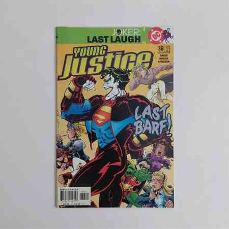 DC Young Justice #38 Joker Last Laugh (2001)