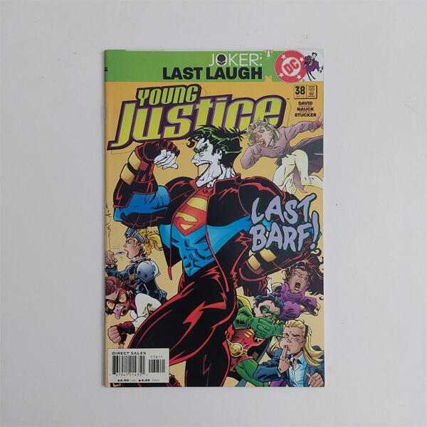 DC Young Justice #38 Joker Last Laugh (2001)