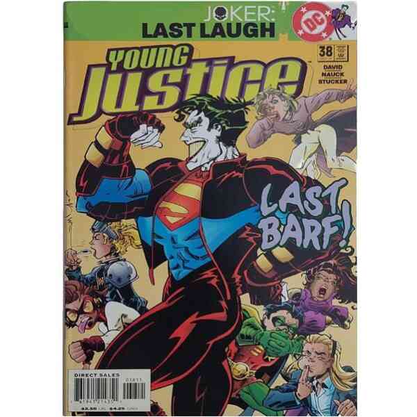 DC Young Justice #38 Joker Last Laugh (2001)