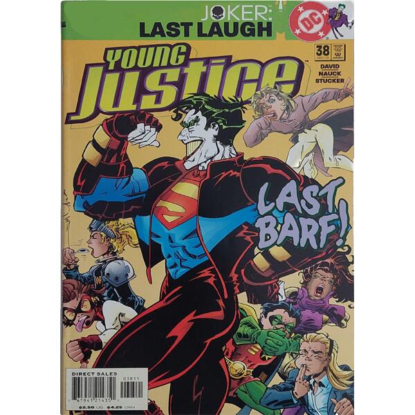 DC Young Justice #38 Joker Last Laugh (2001)