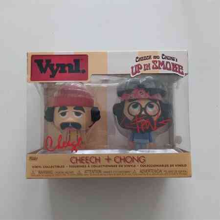 Cheech and Chong Signierter Up in Smoke Funko