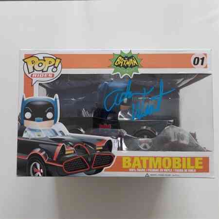 Adam West Signierter Batman Rides Funko