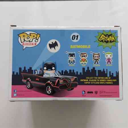 Adam West Signierter Batman Rides Funko