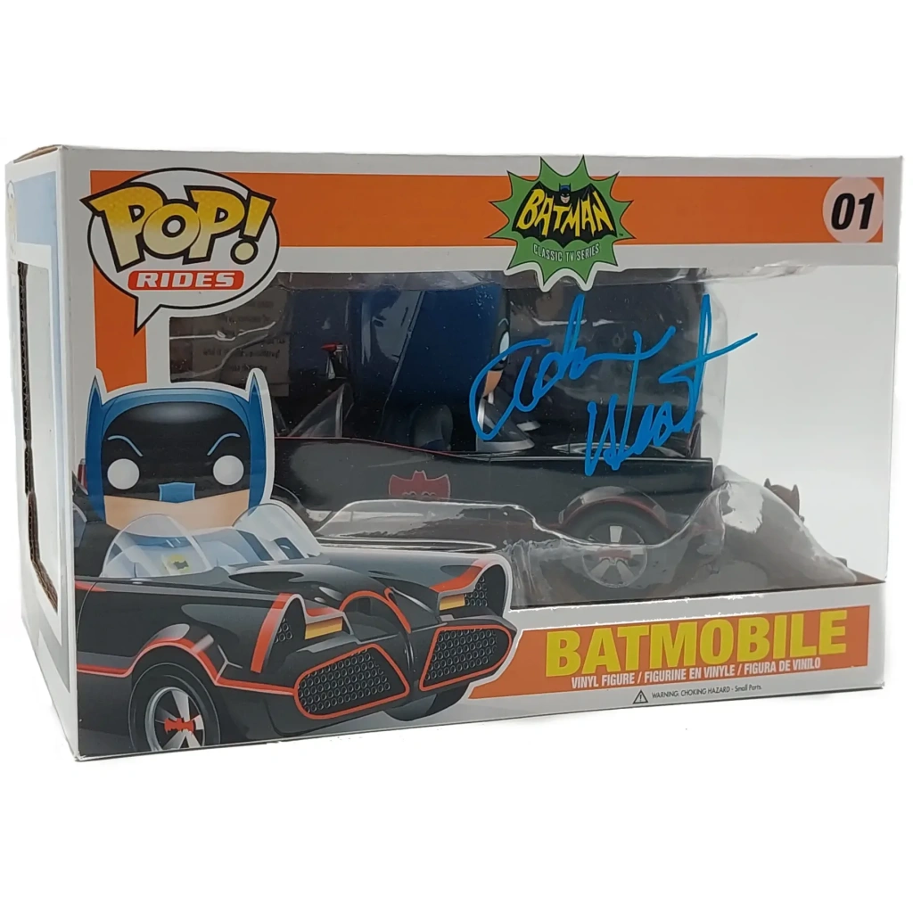 Adam West Signierter Batman Rides Funko