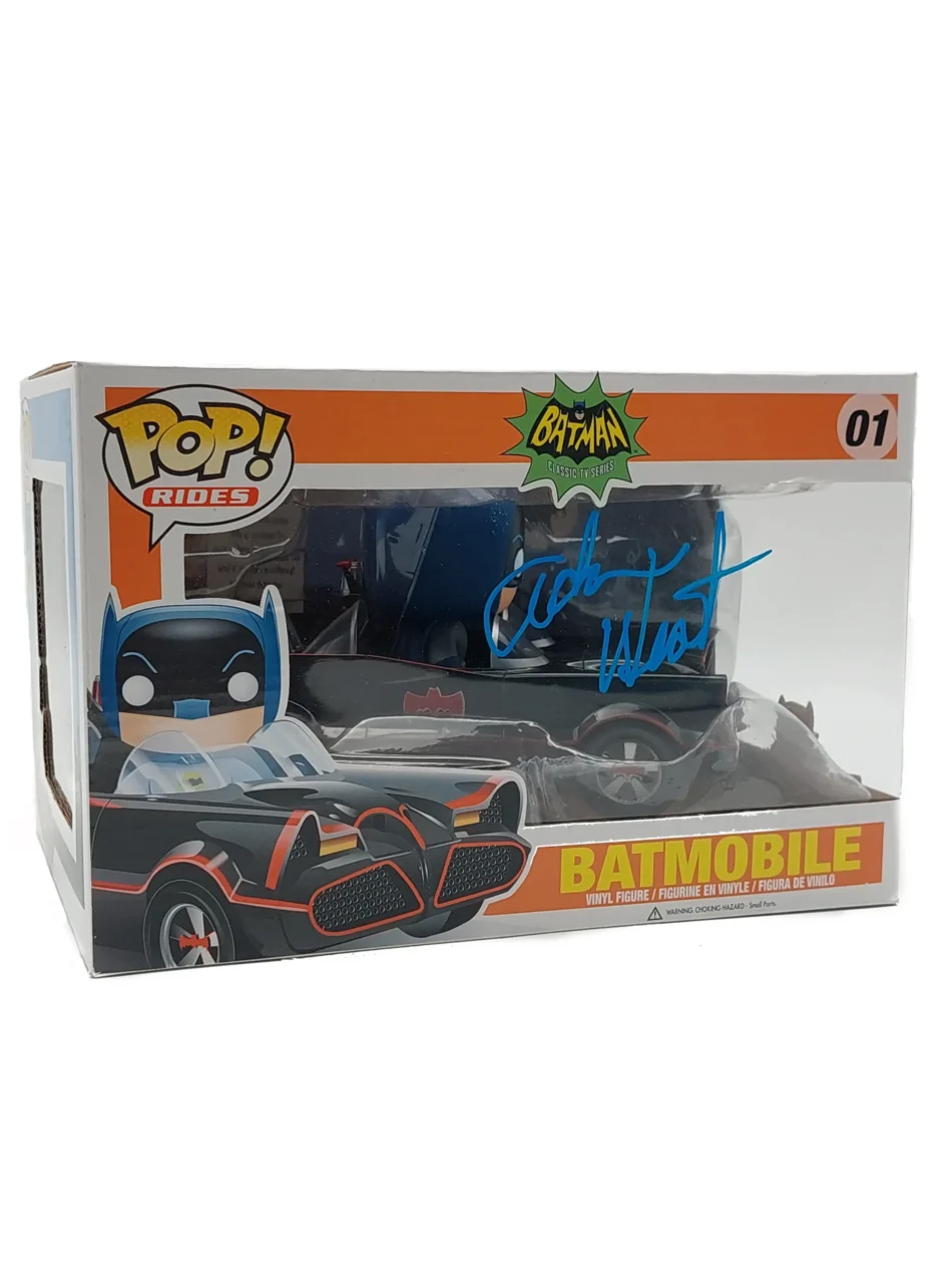 Adam West Signierter Batman Rides Funko