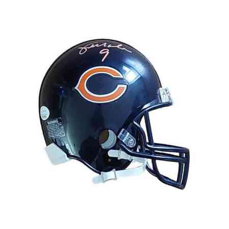 Jim McMahon Signierter Bears Mini Helm