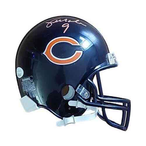 Jim McMahon Signierter Bears Mini Helm