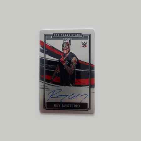 Ray Mysterio Signierte 2022 Panini Immpeccable Card