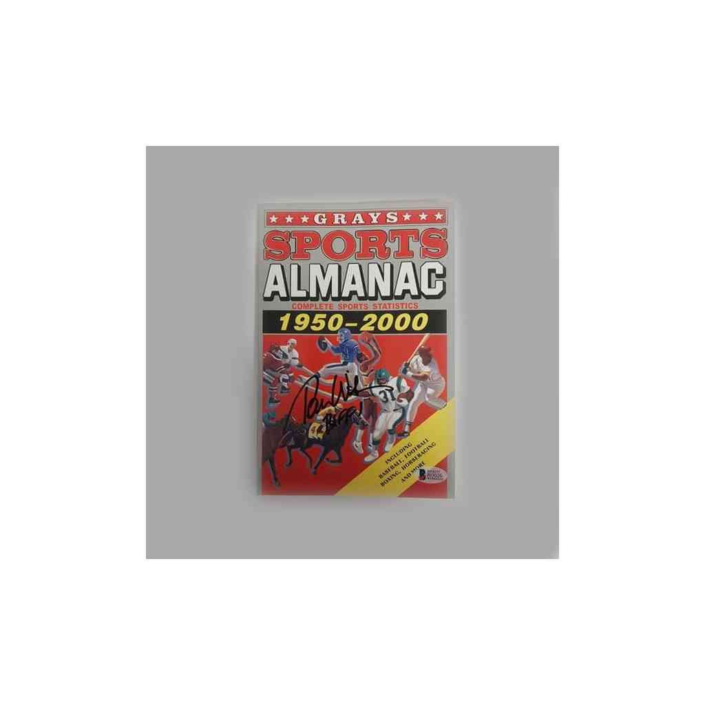 Tom Wilson Signed Garys Sports Almanac