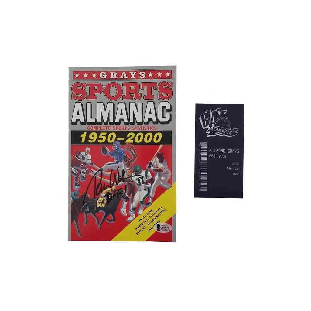 Tom Wilson Signed Garys Sports Almanac