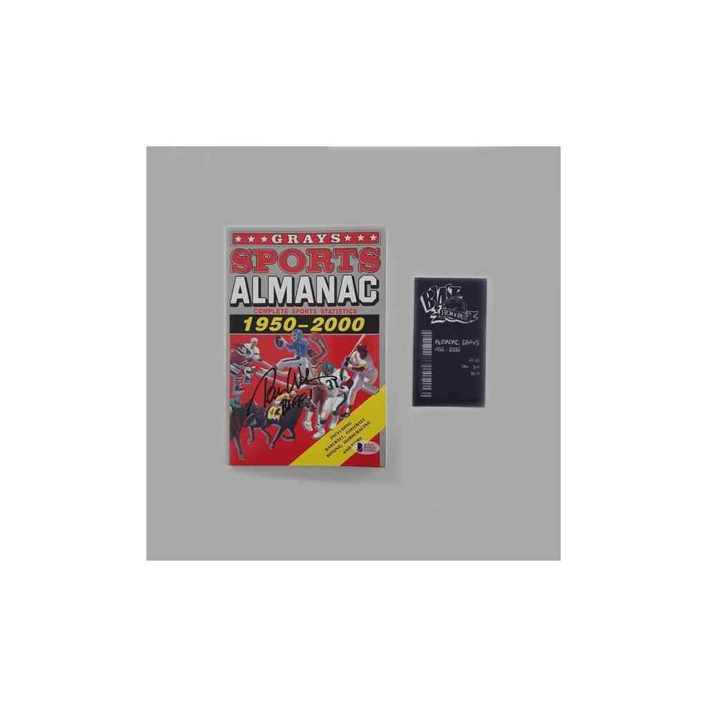 Tom Wilson Signed Garys Sports Almanac