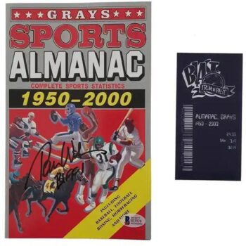 Tom Wilson Signed Garys Sports Almanac