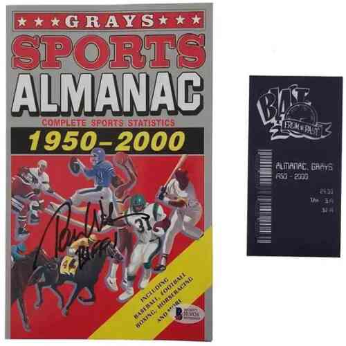 Tom Wilson Signed Garys Sports Almanac