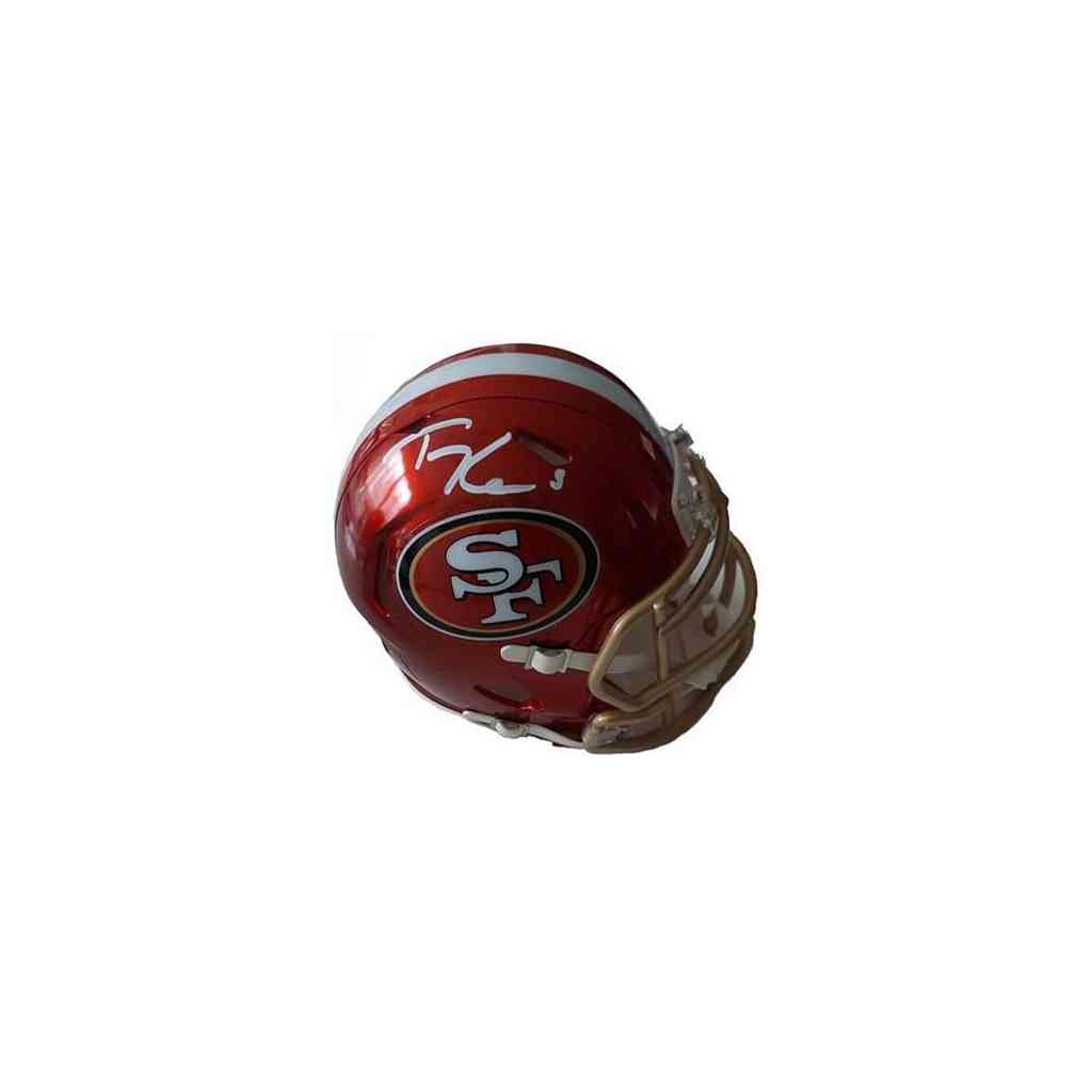 Tray Lance Signierter SF 49ers Mini Helm