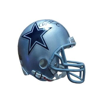 Troy Aikman Signierter Cowboys Mini Helm