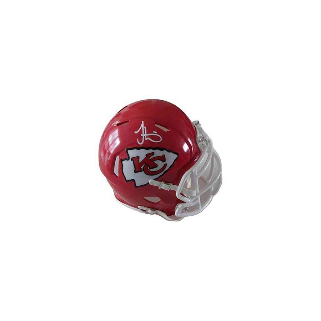 Tyreek Hill Signierter KC Chiefs Mini Helm