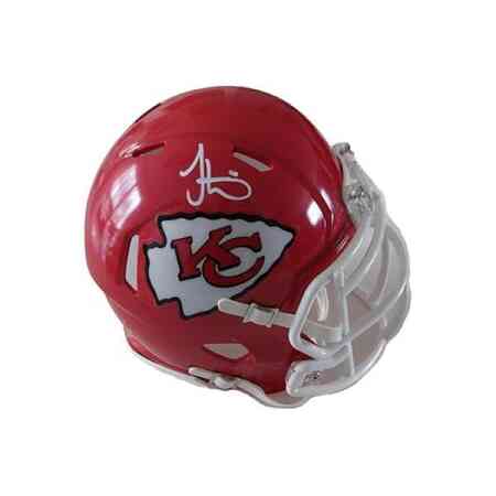 Tyreek Hill Signierter KC Chiefs Mini Helm
