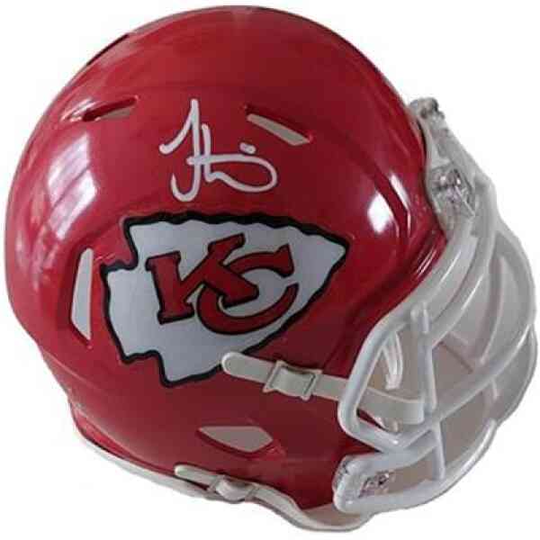 Tyreek Hill Signierter KC Chiefs Mini Helm