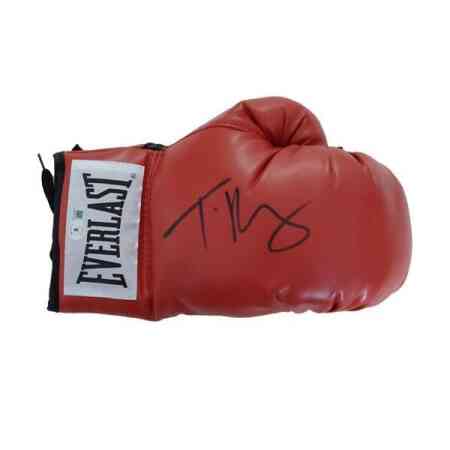 Tyson Fury Signierter Rot Boxing Glove