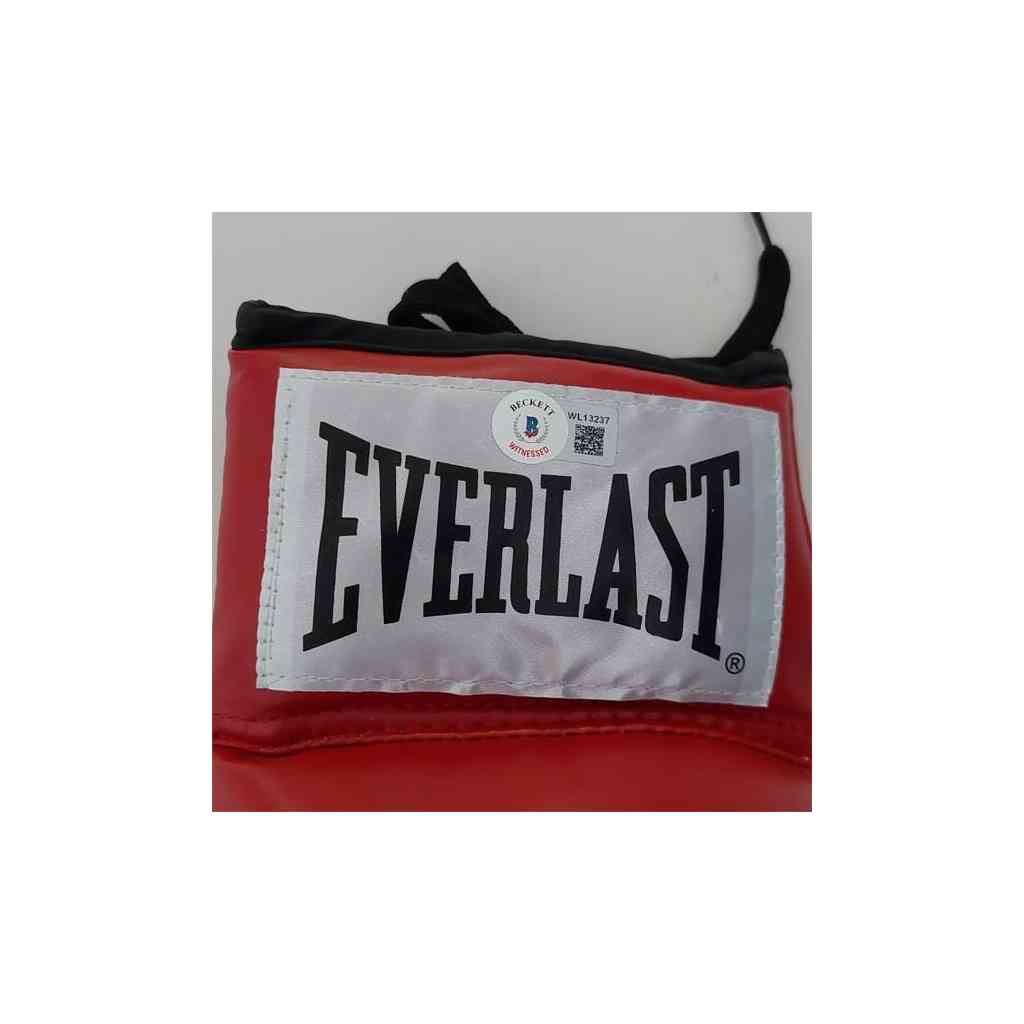 Tyson Fury Signierter Rot Boxing Glove