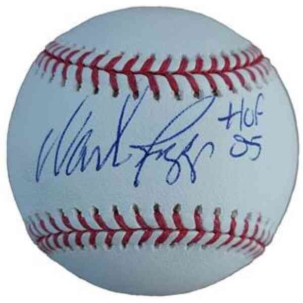 Wade Boggs Signierte Rawlings Baseball