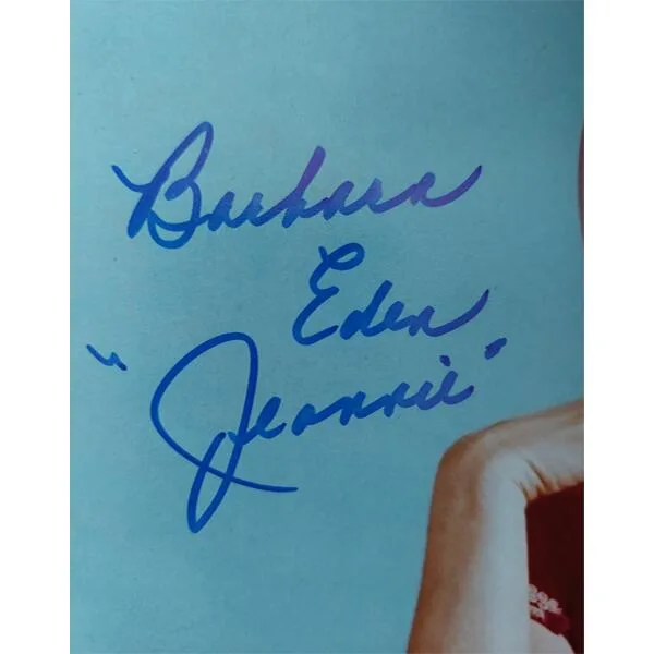 Barbara Eden Signierter I Dream of Jeannie Foto