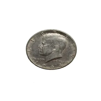 1964 John F Kennedy Halbdollar Silbermünze