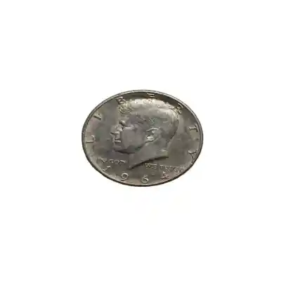 1964 John F Kennedy Halbdollar Silbermünze