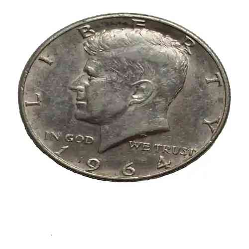 1964 John F Kennedy Halbdollar Silbermünze