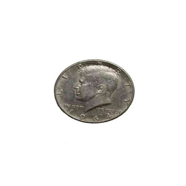 1964 John F Kennedy Halbdollar Silbermünze