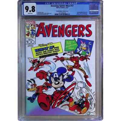 AMAZING SPIDER-MAN #17 DISNEY 100 VARIANT CGC 9.8