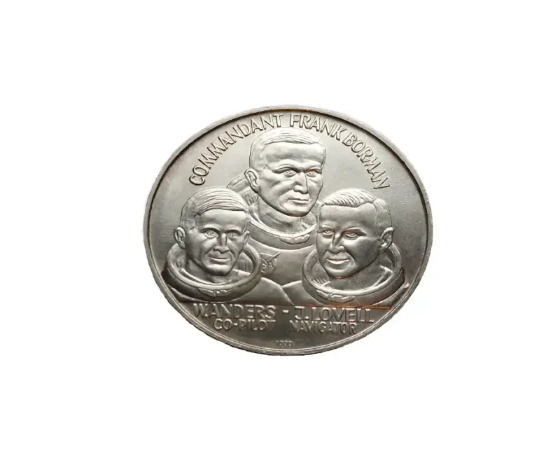 1968 Medaille Weltraumfahrt Apollo 8