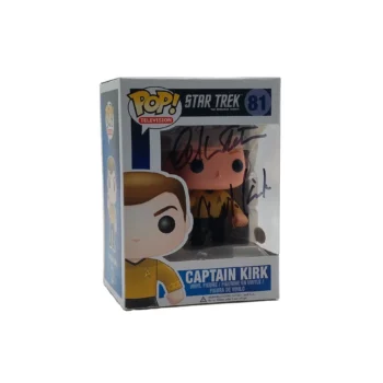 William Shatner Signierter Captain Kirk Funko